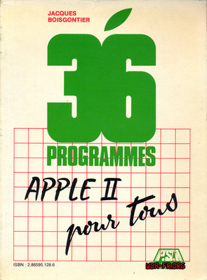 36 Programmes - Apple II - Pour tous