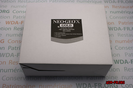 NeoGeo X NG-001 de la WDA - Paquetage interne 2.