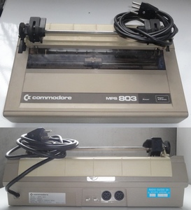 Imprimante Commodore MPS803.