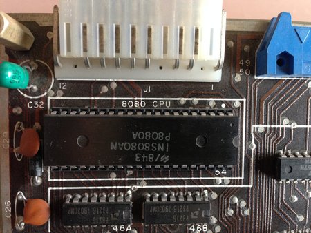 Le CPU 8080A.