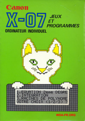 X-07 Jeux et Programmes