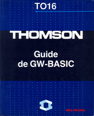 Guide de GW-BASIC TO16