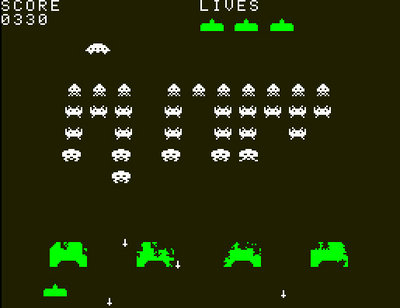 Space Invaders...