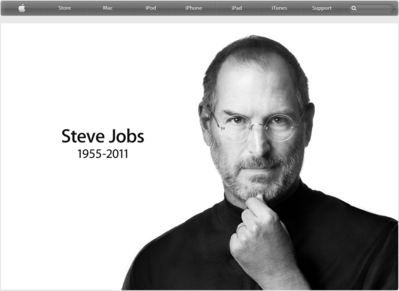 Steven Paul Jobs : 24/04/1955 - 05/10/2011