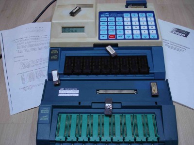 Eprom programmer ELAN 5000 with ZIFPAC 932 and 940