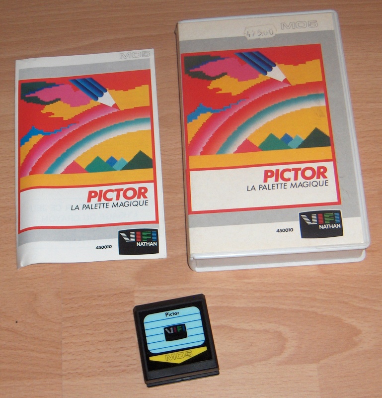 Cartouche "PICTOR" pour THOMSON MO5