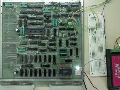 Le générateur en place.