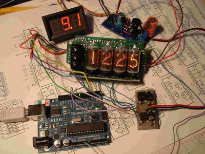 Nixie Clock  &amp; Arduino
