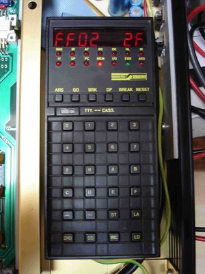 Clavier style calculatrice avec 8 digits