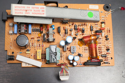 Alimentation d'un TO7-70.