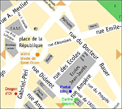 Plan d'accès au local de l'association MO5.com