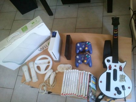 Wii, achetée neuve à sa sortie.