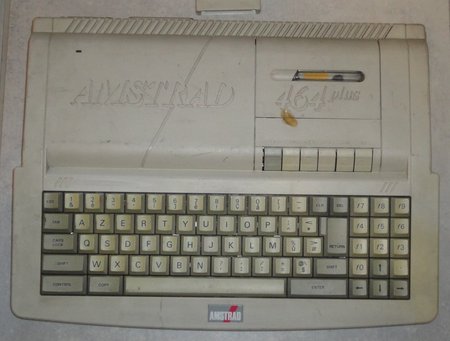 Amstrad CPC 464 Plus.