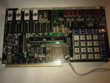 Picutre of my TK-80 computer board. <br />It is the german variant from ICS.
