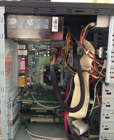 Intérieur AmigaOne.