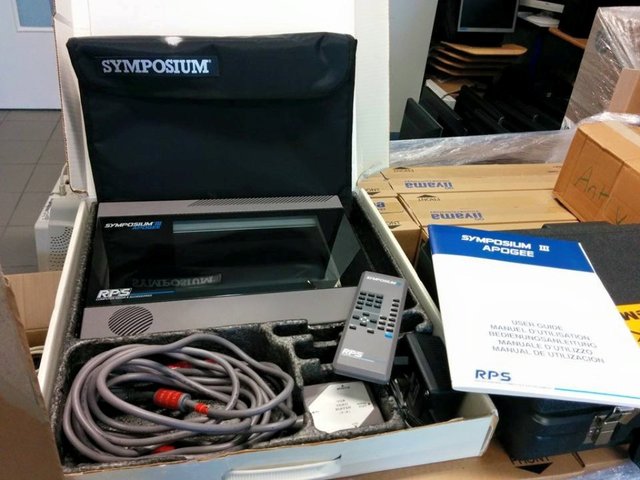 Ecran de rétro-projection.