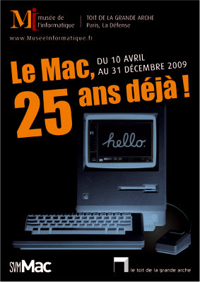 Affiche &quot;Le Mac, 25 ans déjà !&quot;