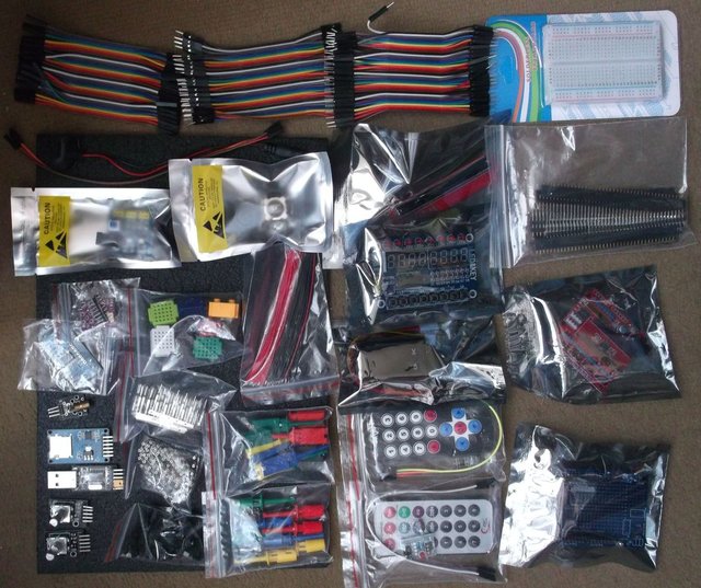 assortiment de breakouts, modules et shields