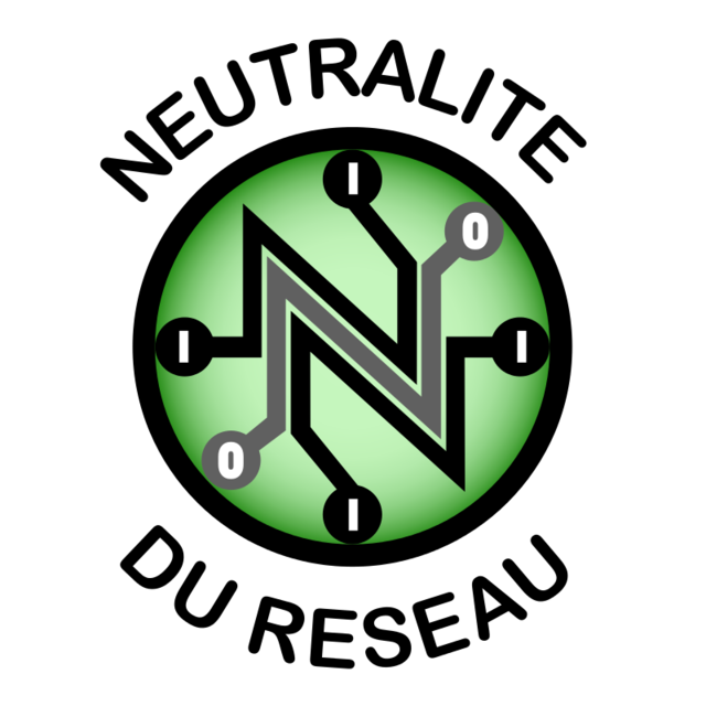Symbole de la neutralité du réseau.