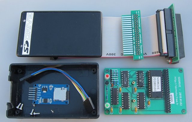 Prototype SDDRIVE ouvert.