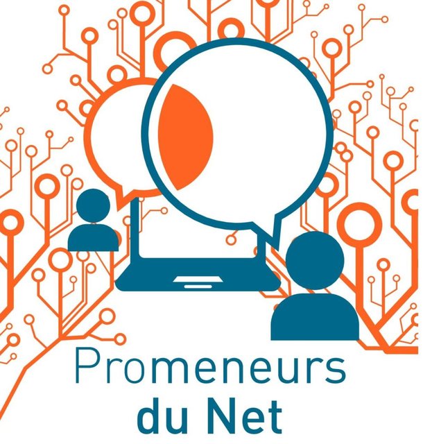Logo des &quot;Promeneurs du Net&quot;.