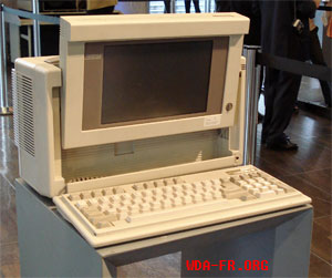 Un transportable COMPAQ Portable III.