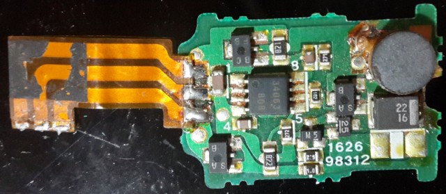 Le module Sony avant modification.
