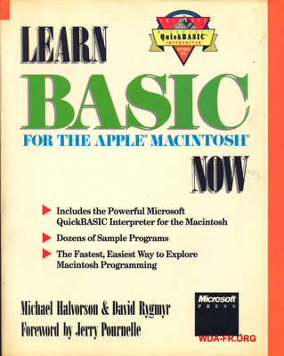 Learn BASIC for the APPLE Macintosh NOW