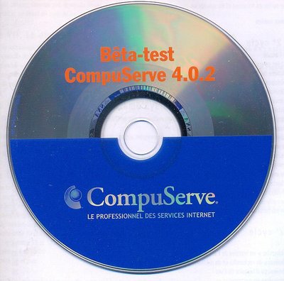 CD Bêta-test CompuServe version 4.0.2