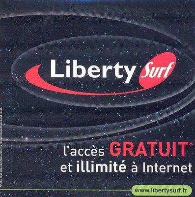 Kit de connexion Liberty Surf &quot;Liberty Telecom&quot; (4 formules) (recto)