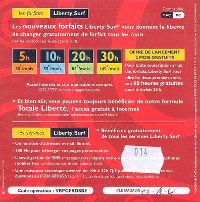 Liberty_surf_2_V.jpg (141.04 Kio) Vu 7107 fois Kit de connexion Liberty Surf (60H) - 2001 (?) (verso)