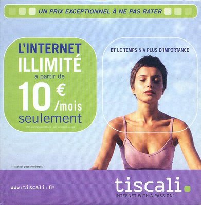 Kit de connexion TISCALI - 2004 (recto)