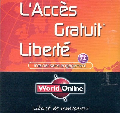 Kit de connexion World Online (1999 ?) - recto