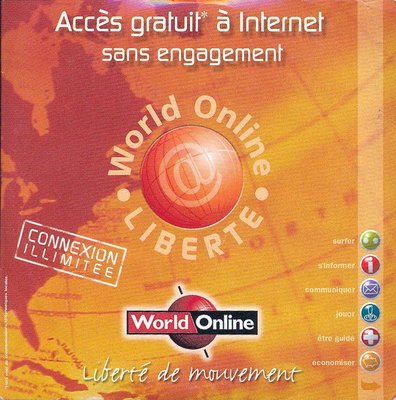 Kit de connexion World Online (1999/2000 ?) - recto