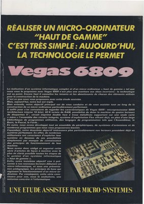 Publicité - &quot;Micro Systèmes&quot; de mai 1983.