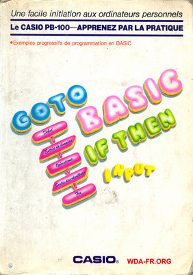 Le CASIO PB-100 - Apprenez par la pratique