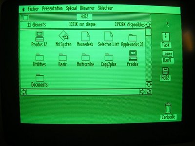 Une photo d'écran, bien vert, hein ?
